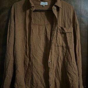 Thread & Supply Tan Shirt Jacket